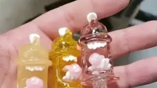 HEADY GLASS- GLASSHOLE GLASS- CFL SPINNER CARB CAPS
