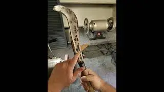 Hook knife machete regrind Part 1