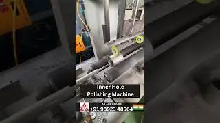 Inner Outer round Pipe Rod polishing machine #shorts #shortsfeed #pipepolishing #metalpolishing