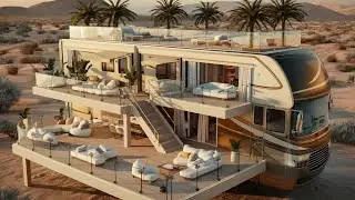Inside the 2025 Multi-Story Luxury Motorhome &ndash; A Mansion on Wheels