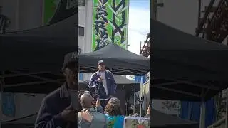 The God MC Rakim Performing 