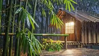 Night Rain Sounds | Heavy Rain ASMR for Calm Mind and Anxiety Relief
