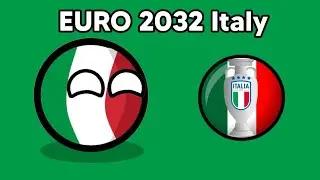 Euro 2032 Italy in Countryballs | Simulation
