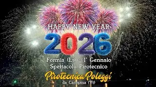 FORMIA (Lt) - CAPODANNO 2025/2026 - PIROTECNICA POLEGGI (Night Show)