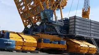 The Incredible Powerful Advanced Engineering Crawler Crane.