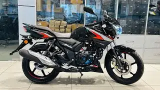 Tvs Apache RTR 160 2v Black New Model 2025 Smart X-Connectivity Features Price Mileage..