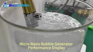 Micro-Nano Bubble Generator Performance Display