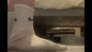 Boy skater 2 week old smelly nike white socks 🤢 /