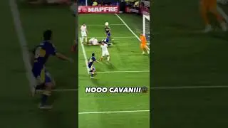 CAVANI FALLA GOL AL ULTIMO MINUTO #bocajuniors #copalibertadores #alianzalima #cavani #boca