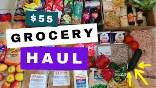 $55 Trolley Budget Grocery Haul | Frugal Living Brisbane (Lighthouse Care)