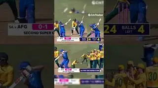 Double Super Over Thriller | Miller-Stubbs vs Gurbaz | Afghanistan Almost Out of Super 8!