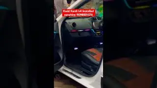 Kwid Kardi k4 Installed sunshine 9098501576 #sunshineautobhopal #caraccessories #kwid #kardi #k4 #ld