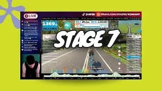 🔴 TOUR DE ZWIFT STAGE 7 (A)