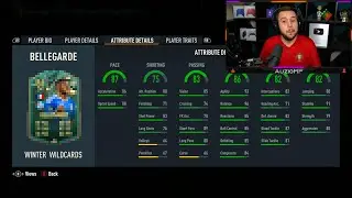 Auzio Reacts to NEW 86 WW Bellegarde SBC