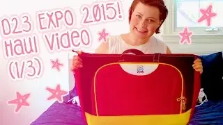 HAUL VIDEO! D23 Expo 2015: Sorcerer Exclusives, Disney Freebies, Emporium (1/3)