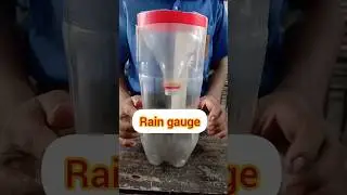 Rain gauge & Wind vane||How to measure rainfall #shorts #class6science