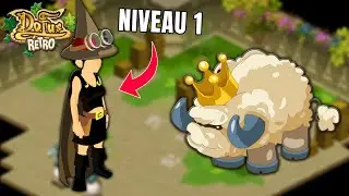 Feca lvl 1 solote le Bouftou Royal - Dofus Retro Beta