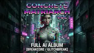 CONCRETE MATRIARCH - Full AI Album [Atmospheric Breakcore / Glitchbreak] Y2K Aesthetic