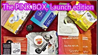 NEW Period pampering subscription |THE PINK BOX |launch edition