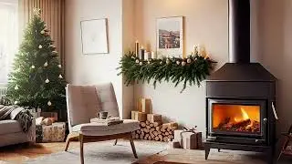 Christmas cozy room 🎄 Lofi beats station to focus work/study