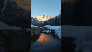 Fpv drone over magical river!