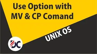 Use Option with MV and CP command with all examples Unix OS in Hindi