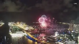 Port Miami Fireworks - July 4, 2022