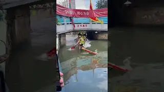 You Won't Believe This Crazy Dragon Boat Race in China 🤯 #china #shorts