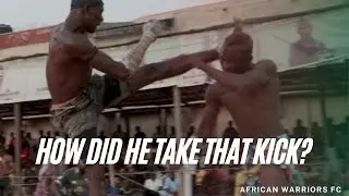 Huge Headkicks | Dogon Aleka vs Garkuwa Chindo Jr | African Warriors Fighting Championship Dambe