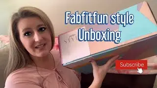 Fabfitfun style unboxing and tryon #fabfitfunstyle