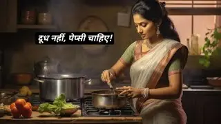 दूध नहीं पेप्सी चाहिए #FunnyKid #DoodhKiKahani #BachpanKeNakhre #ReelLifeDrama #EmotionalComedy