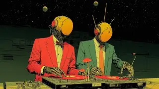 Robowave Midnight Frequency🍄🤖 | Chillwave, Synth Funk, Vaporwave, Retro Groove, Electronic Playlist