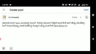Sda results? please contact this number KPSC OFFICE HELPLINE NUMBER