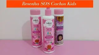 SOS Cachos Kids Salon Line I Linha completa I Resenha