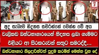 ගැම්මට එළියට ආ සිරකරුවන් සතුට සමරද්දී මෙන්න වුන දේ