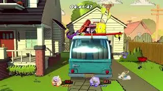 Nickelodeon All-Star Brawl Lincoln vs Rocko (The Loud House)