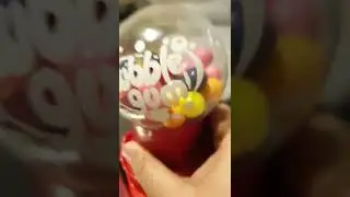 Satisfying Sound Gumball Mini Machine 🍬🍭 Goldfish Snack 🐠 Colorful Jelly Candies 😋 Airheads  #shorts