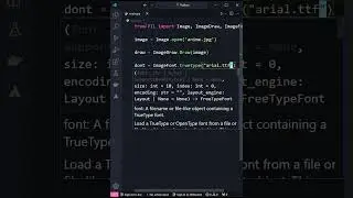 Add TEXT to an image in python #shortsfeed  #python #coding #trending #viral #shorts
