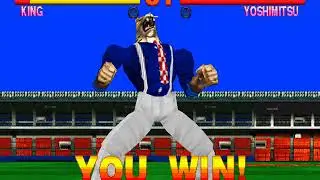 Tekken 1 King arcade mode