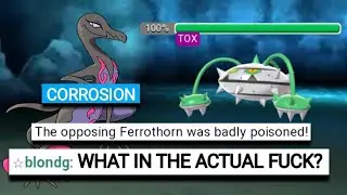 NOOB GETS SALTY on CORROSION SALAZZLE in POKEMON SHOWDOWN