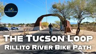 Tucson Loop: велосипедная дорожка вдоль реки Риллито