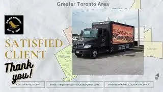 Golden Sparrow Satisfied Client | Mobile billboard Brampton & Toronto | Digital billboard Toronto