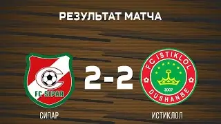 Обзор Матча Сипар Vs Истиклол 11-Й ТУР