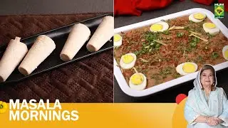 Boiled Egg Hareesa & Sawaiyon Ki Kulfi | Chef Shireen Anwar | Masala Mornings | 3 May 24 | MasalaTV