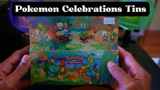 Unboxing Pokemon Celebrations Tins Collection!!!
