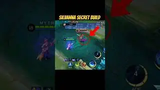 SILVANNA SECRET BUILD TUTORIAL ✅ #mobalegends5v5 #moba5v5pippin #moba5v5english #silvanna #shorts
