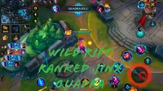 WILD RIFT : SEASON 8 Ranked #emerald #Quadrakill #Jinx #2