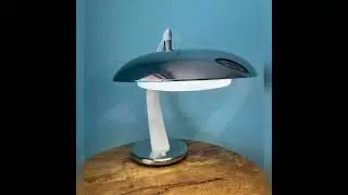 FASE vintage lamp from 1970s, Boomerang 64 model mid century modern by Vintage Place Online