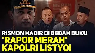 LIVE! MAHFUD MD, OEGROSENO & RISMON BLAK-BLAKAN! BEDAH BUKU ' RAPOR MERAH' KAPOLRI LISTYO!!