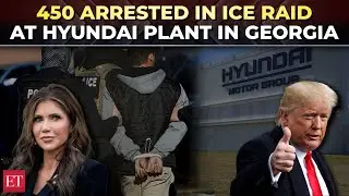 'Unlawful aliens…': 450 arrested in ICE raid at Hyundai plant in Georgia | US immigration crackdown